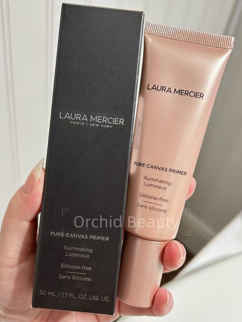 New Laura Mercier Pure Canvas Illuminating Primer Full Size 50 ml/1.7 oz